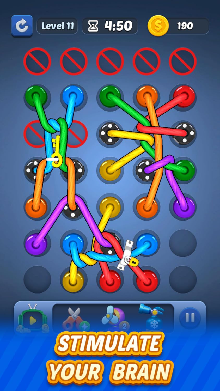Twisted Tangle 3D: Rope Master