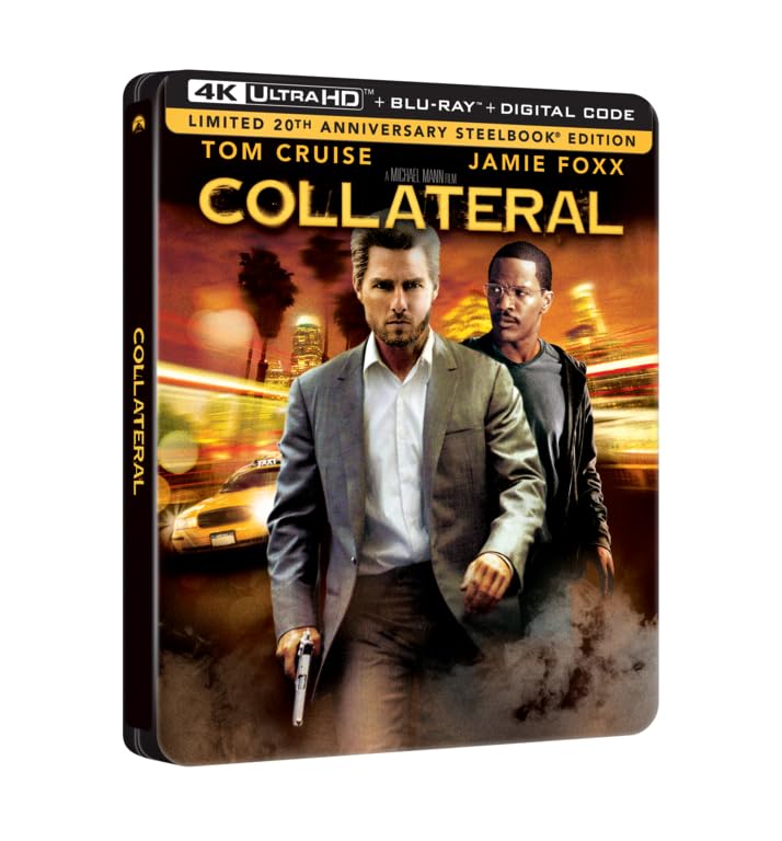 Collateral [4K UHD Steelbook+ Blu-Ray + Digital Copy]