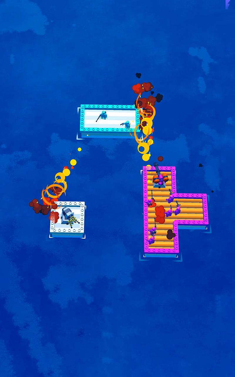 Rafts War - Ocean Battle