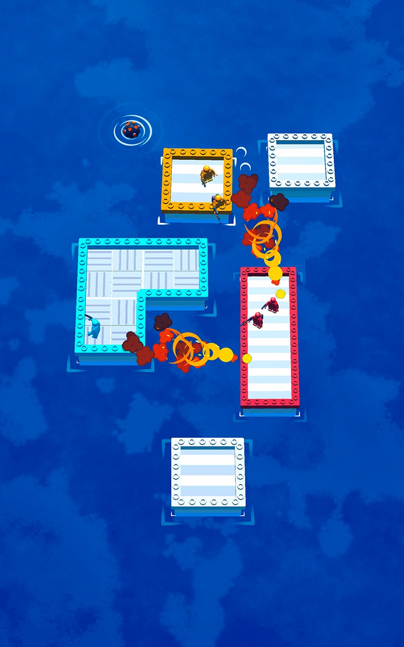 Rafts War - Ocean Battle