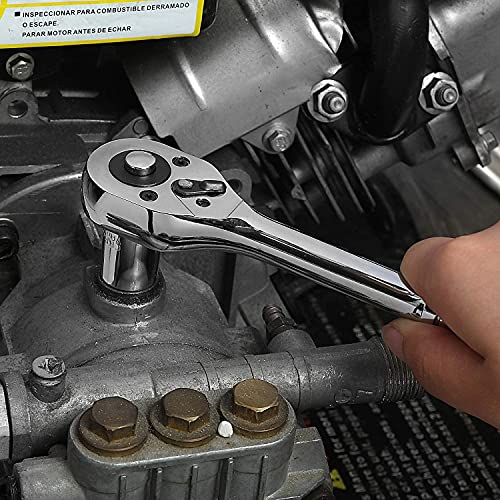 WORKPRO 39-Piece Drive Socket Set 1/4''3/8'' Compact