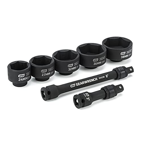 6 Piece Gearwrench Oil Canister Socket Set Kit