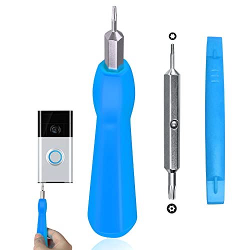 Ring Screwdriver Bit Set for Ring Video Doorbells - Blue