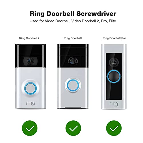 Ring Screwdriver Bit Set for Ring Video Doorbells - Blue