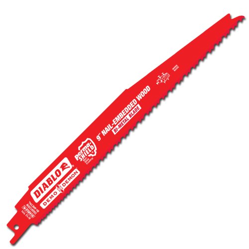 Diablo DS0912BW 9-in 6/12 TPI Wood Cutting Reciprocating Saw Blade