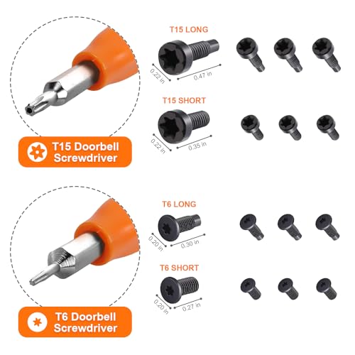 Ring Doorbell Screwdriver for WiFi Password Reset and Battery Change