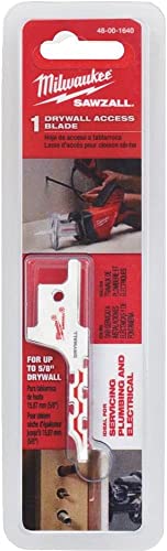 Milwaukee Electric Tool 48-00-1640 Reciprocating Saw Blade, 5 TPI, 6", Carbide