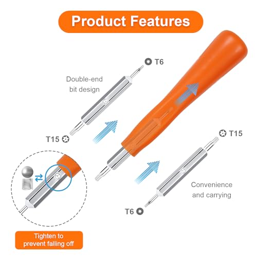 Ring Doorbell Screwdriver for WiFi Password Reset and Battery Change
