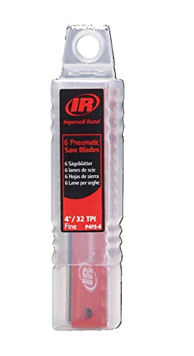 Ingersoll Rand P4FS-6 Air Reciprocating Saw Blades for all standard shank air reciprocating saws