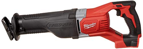 Milwaukee 2621-20 M18 18V Lithium Ion Cordless Sawzall 3,000RPM Reciprocating Saw with Quik Lok Blade Clamp and All Metal Gearbox (Bare Tool)