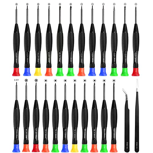 25-Piece Precision Screwdriver Set with Magnetic Tips