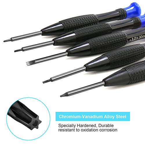 25-Piece Precision Screwdriver Set with Magnetic Tips