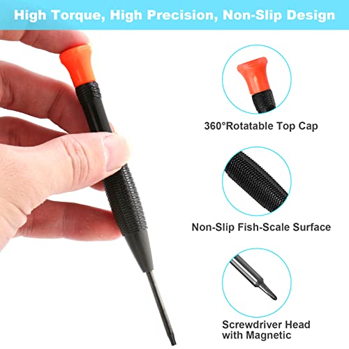 25-Piece Precision Screwdriver Set with Magnetic Tips