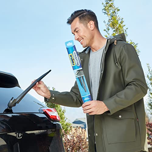 Rain-X 850029 RearView 12-A Rear Wiper Blade, 12 Inch Composite Rear Wiper Blade, Fits Rock Lock 2 (Pack Of 1), Automotive Replacement Wiper Blades That Meet Or Exceed OEM Quality And Design Standards