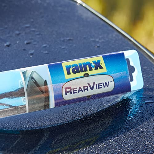 Rain-X 850029 RearView 12-A Rear Wiper Blade, 12 Inch Composite Rear Wiper Blade, Fits Rock Lock 2 (Pack Of 1), Automotive Replacement Wiper Blades That Meet Or Exceed OEM Quality And Design Standards