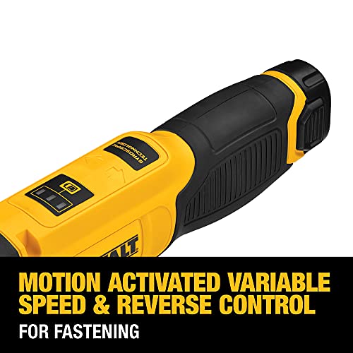 DEWALT 8V MAX Cordless Screwdriver with Gyroscopic Technology