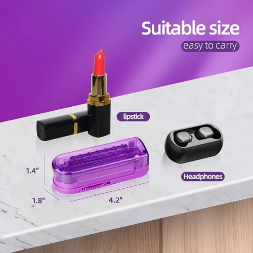 DUBSTAR Pill Cutter Splitter for Small and Tiny Pills, Multiple Pill Cutters for Small or Large Pills, Adjustable Pill Splitter with Centering Device and Blade Guard for Multi Tablets (Purple)