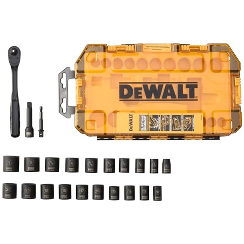 DEWALT DWMT74738 23 PC Impact Socket Set