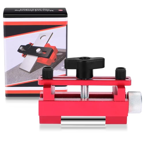 SLIIMU Honing Guide Tool, Aluminum Alloy Honing Guide for Chisels and Planes, Chisel Sharpening Jig for Woodworking, Fits Chisels or Planer Blades 0 to 2.6"