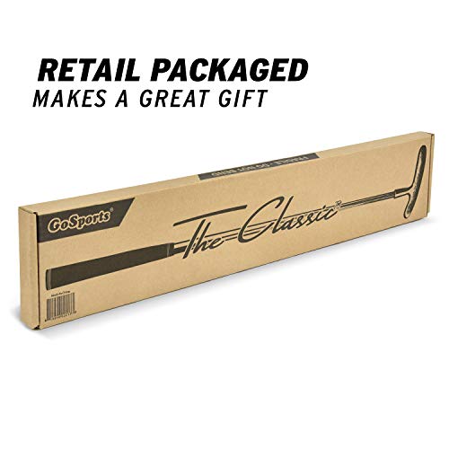GoSports Classic Golf Putter, Choose Between 2 Way or Blade Putter - 35" Length with Premium Grip, Silver