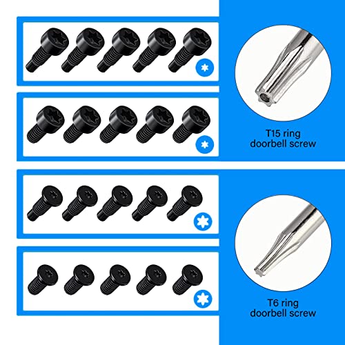 Ring Doorbell Screwdriver Set with 20 Screws