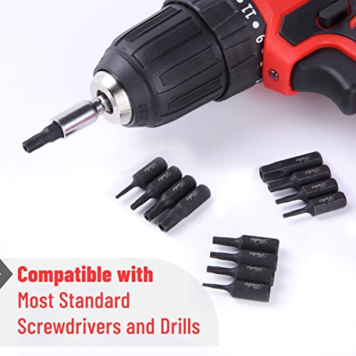 Bates Tamper Proof Torx Bit Set, 13 Pieces