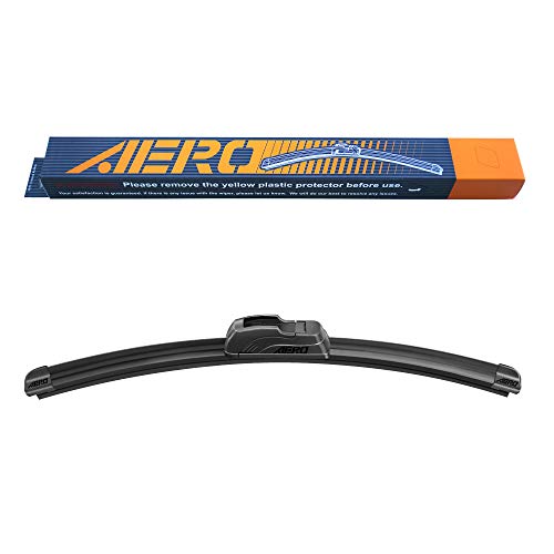 AERO Voyager 12" OEM Quality Premium All-Season Beam J-Hook Windshield Wiper Blade (Fits J or U Hook Wiper Arms ONLY)