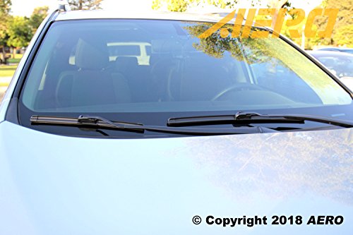 AERO Voyager 12" OEM Quality Premium All-Season Beam J-Hook Windshield Wiper Blade (Fits J or U Hook Wiper Arms ONLY)