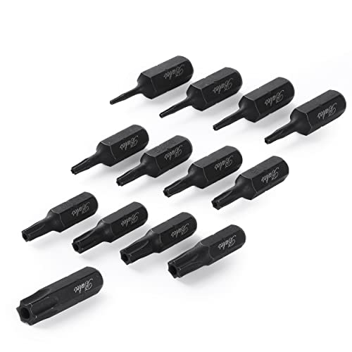 Bates Tamper Proof Torx Bit Set, 13 Pieces
