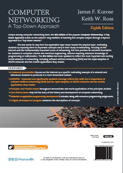 Pearson Computer Networking, 8E