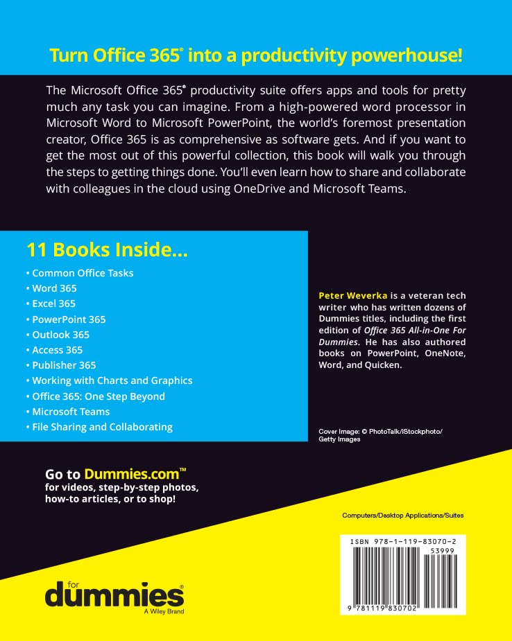 Office 365 All-in-One For Dummies (For Dummies (Computer/Tech))
