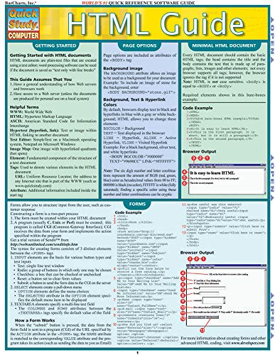 Html Guide (Quick Study Computer)