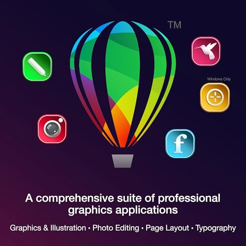 CorelDRAW Graphics Suite 2024 | Education Edition | Graphic Design Software for Professionals [PC/Mac Download]