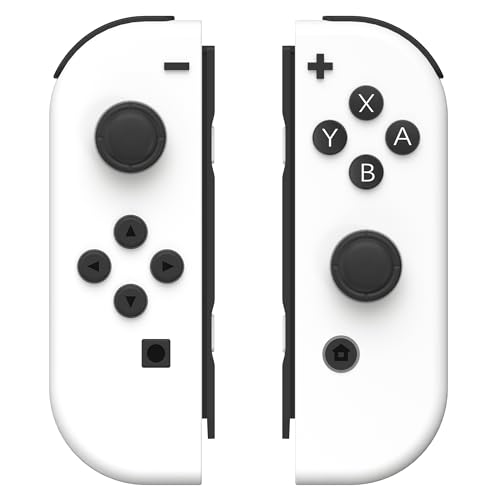 Joy Cons for Switch Controller, Wireless Replacement Controller for Switch Joycons, Left and Right Switch Joycon Controller Support Dual Vibration/Wake-up/Screenshot.