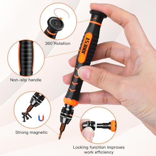 38-Piece Precision Screwdriver Set for Electronics Repair(tasks)