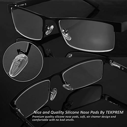 TEKPREM Eyeglasses Nose Pads Repair Kit with Accessories