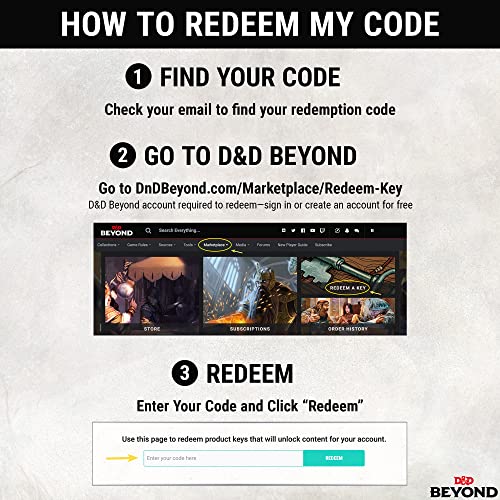 D&D Beyond Digital Monster Manual [Online Game Code]