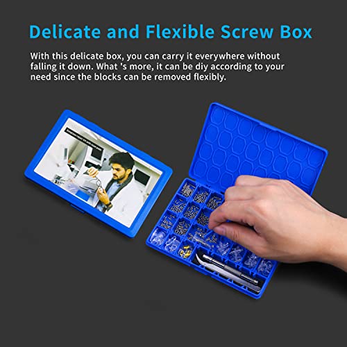 Magnetic Eyeglass Repair Kit with Precision Tools and Compact Case