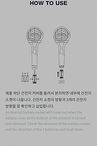 P1HARMONY OFFICIAL LIGHT STICK. 1ea Light Stick+1ea Strap+1ea Photo Card Set+1ea Manual FANLIGHT MD GOODS SEALED+TRACKING NUMBER