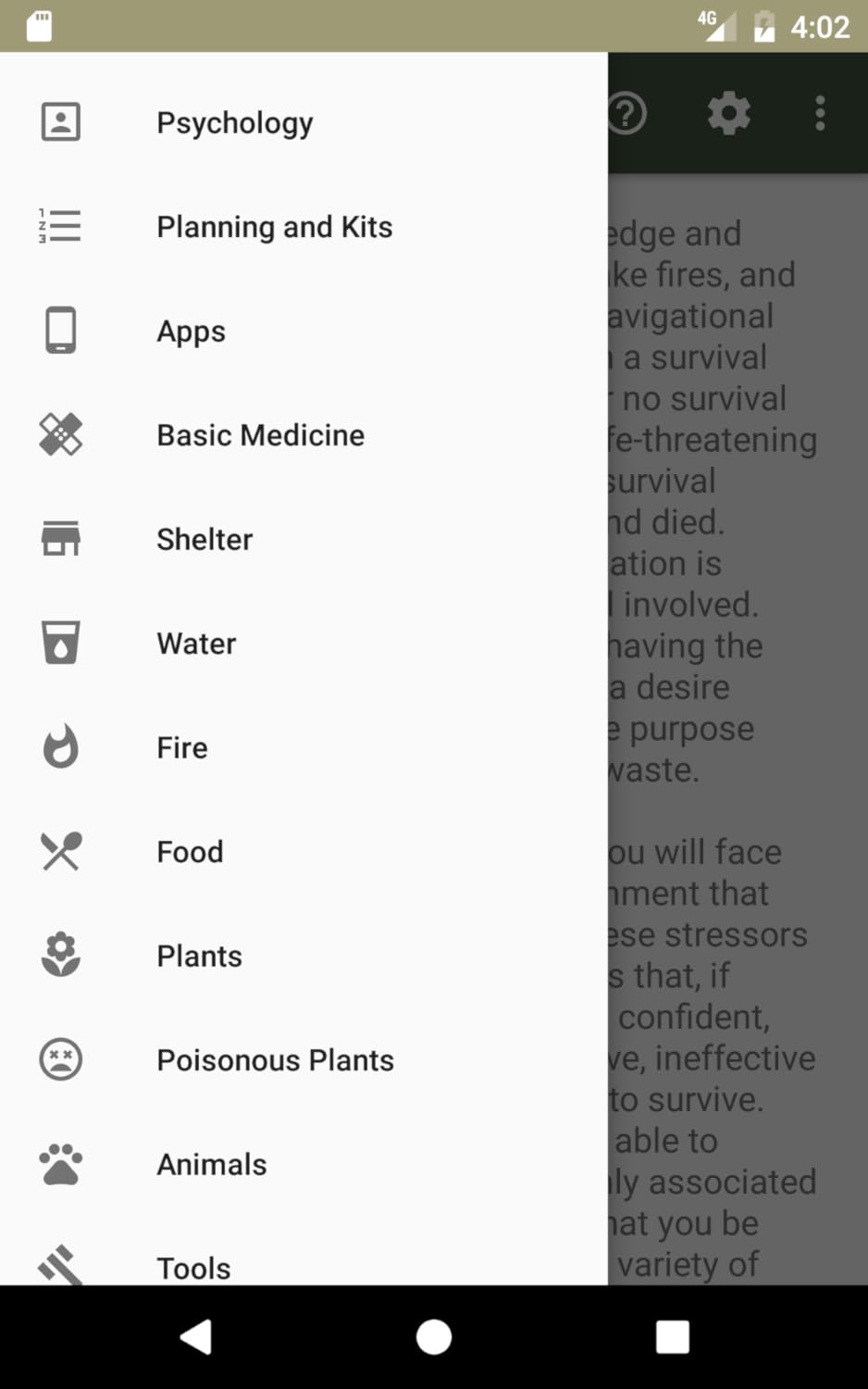 Survival Manual