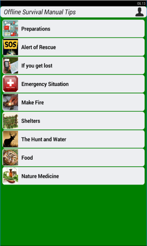 Offline Survival Manual Tips