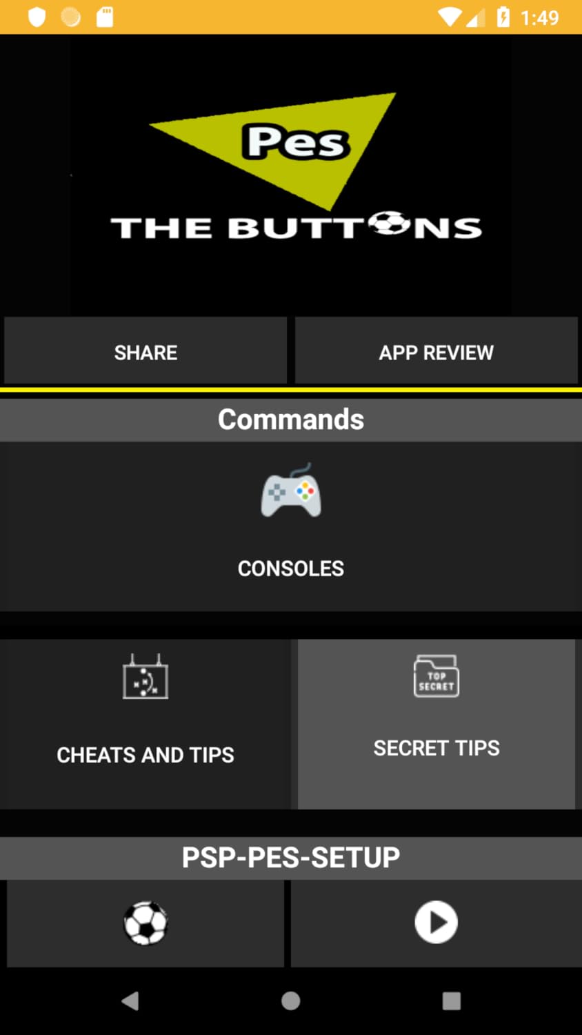 The Buttons ⚽ Pes 2019 Manual
