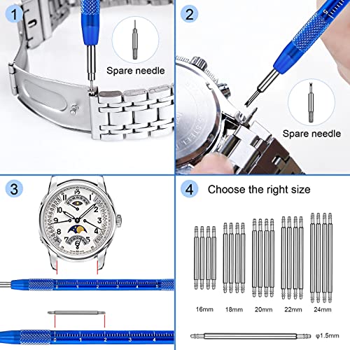 Watch Repair Kit for Battery Replacement, Link Removal & Opener