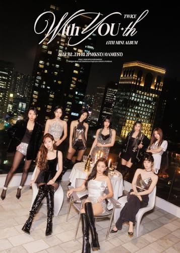 TWICE With YOU-th 13th Mini Album NEMO Random Version Case+1p QR Card+9p PhotoCard+1p Lyric Paper+1p Special PhotoCard+1ea Manual Card+Tracking Sealed