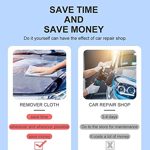 Nano Sparkle Cloth Car Scratches Remover 4 Pack, 2024 Upgrade Nano Sparkle Cloth For Car Scratch, Nano Magic Cloth with Disposable Gloves, Nano Cloth for Small and Medium Scratched on The Surface