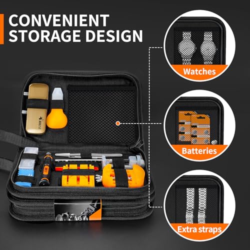 JOREST Watch Repair Tool Kit with 2024 Updates