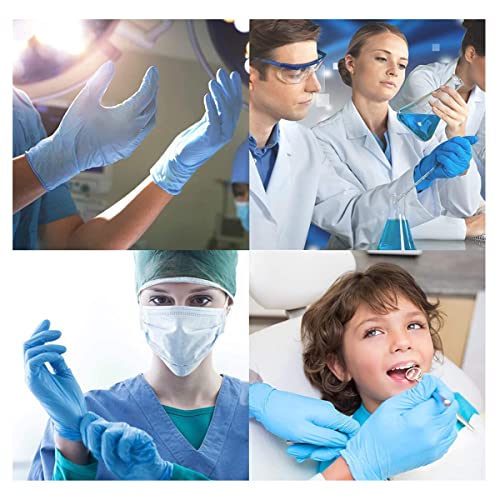 Jointown Basic Medical Synmax Vinyl Exam Gloves - Latex-Free & Powder-Free - Large, BMPF-3003(Case of 1,000)