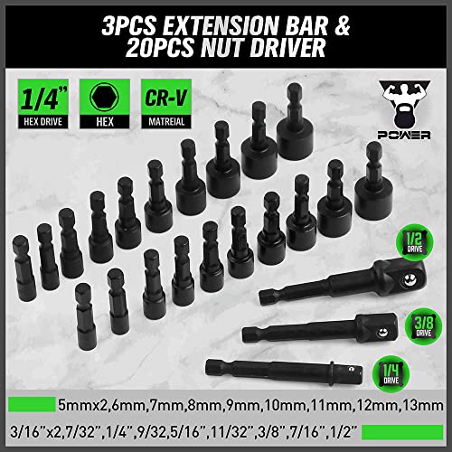 SWANLAKE 232PCS Ultimate Screwdriver Bit Set with Ratchet