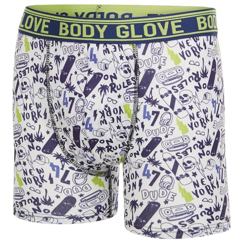 Body Glove Boys Boxer Briefs - Pack of 5 - Comfortable and Durable Underwear