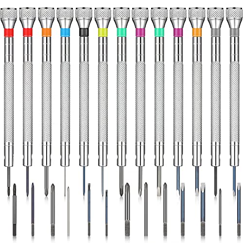 13-Piece Micro Precision Screwdriver Set for Watch Repair & More